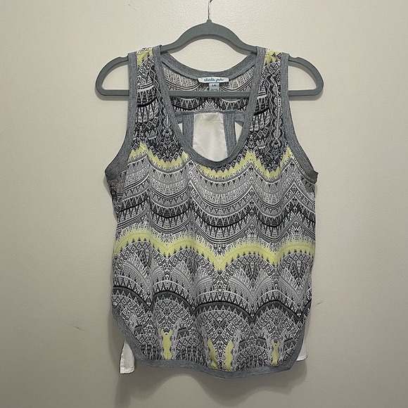 Charlie Jade Silk Tank Top - Picture 1 of 2